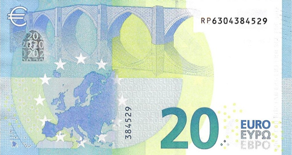 P28RP European Union - 20 Euro (2015-Lagarde